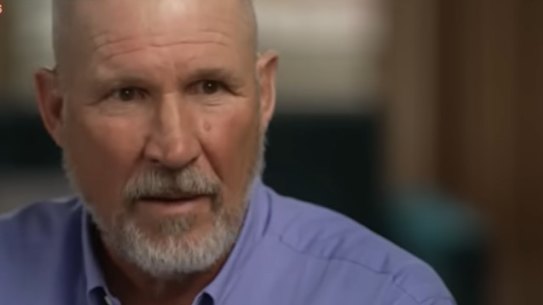 Ray Epps being interviewed on 60 Minutes (US).