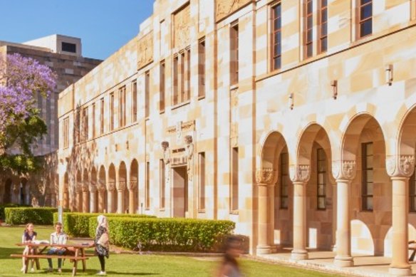 The University of Queensland’s Great Court.