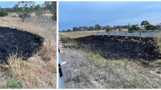 Driver charged with sparking spot fires near bushfire danger zone