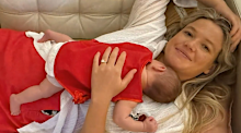 Leah Stewart is a teacher with a young child.
