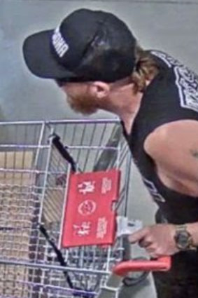 A man captured on CCTV at Bunnings stores who police wanted to speak to over the mower thefts.