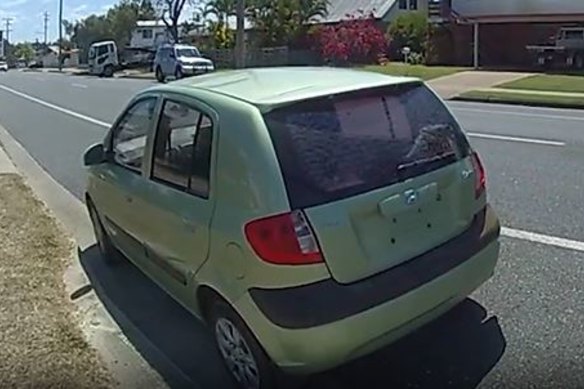 Queensland police want to find the occupants of this Hyundai Getz.
