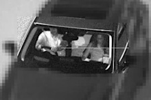 A photo provided by Revenue NSW of Renee’s alleged seatbelt infringement.