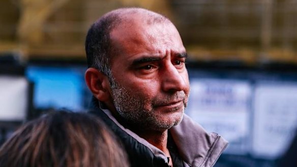 Yama Nabi was running late for mosque, where his father Haji-Daoud Nabi died shielding another person from the shooter. 