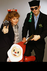 Christmas classic ... Kirsty MacColl and Shane MacGowan.