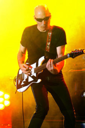 Joe Satriani is the world's biggest selling rock instrumental rock guitarist.