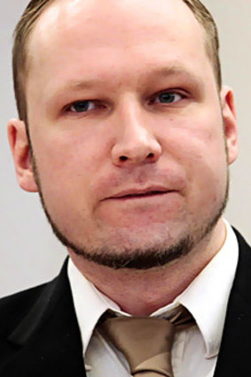 Court documents say Christopher Paul Hasson has been studying the 1500-page manifesto of right-wing terrorist Anders Behring Breivik (above).