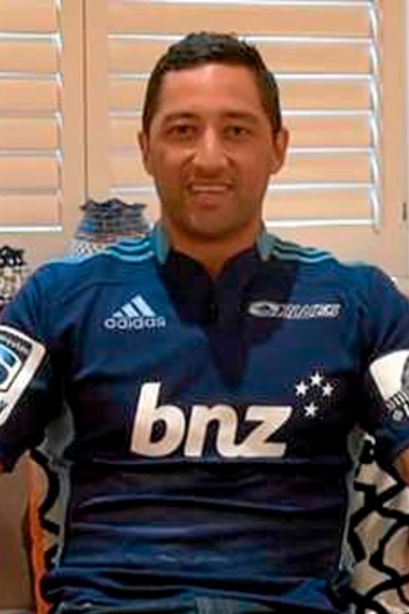 Benji Marshall regrets the day he posed in an Auckland Blues jersey on while still contracted to the Tigers.