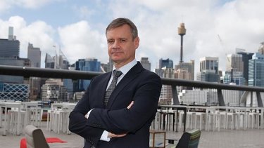 Cricket Australia’s interim chair, Richard Freudenstein. 