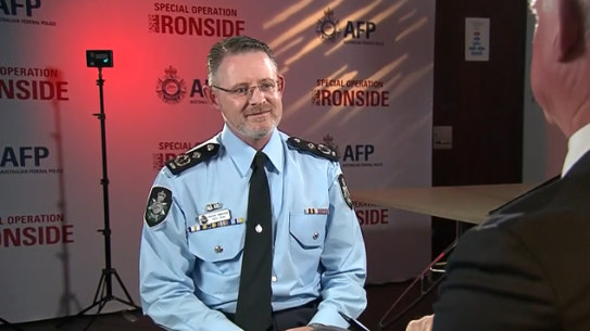 Australian Federal Police Assistant Commissioner Nigel Ryan.