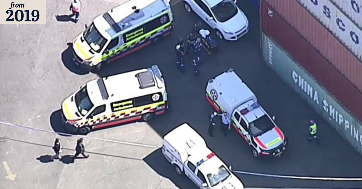 Condolences, tributes for man killed by shipping containers in Port Botany