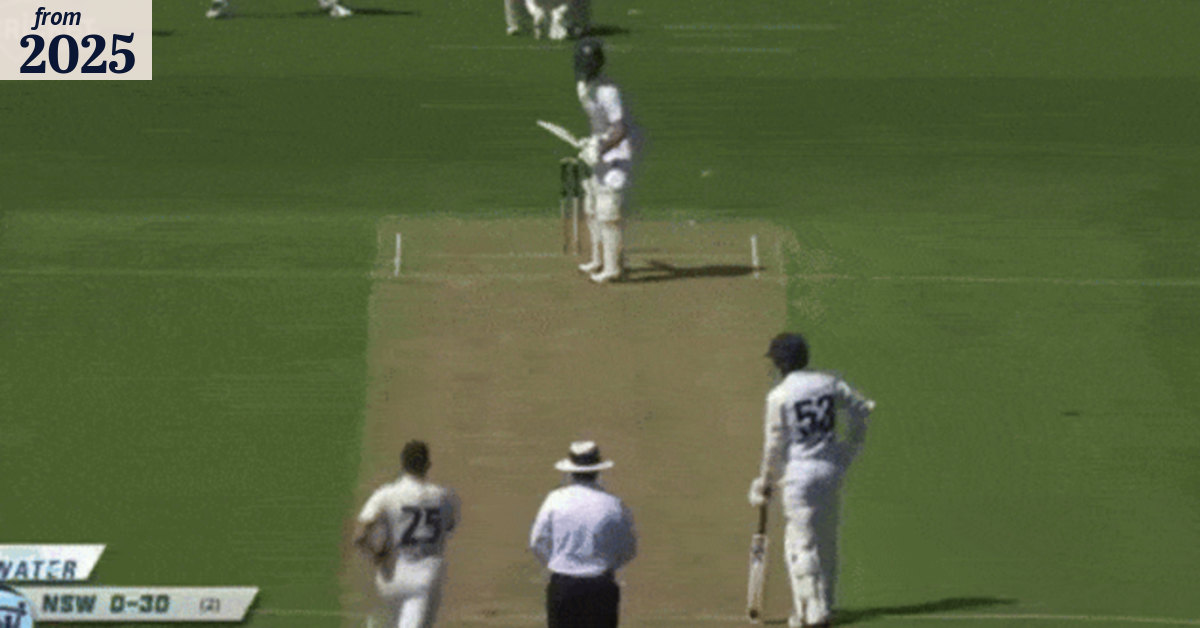 Sam Konstas ramp shot: NSW opener bowled after seven-ball Sheffield ...
