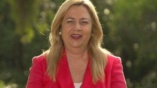 Former Queensland premier Annastacia Palaszczuk speaking on the Today show on Thursday morning.