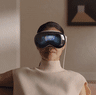 The new Apple Vision Pro headset.