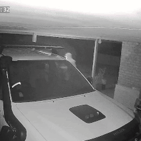 Footage of the incident from October 6 when a woman was also injured in the alleged attack.