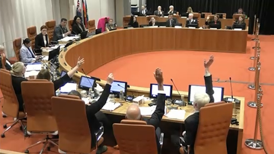 Parramatta Council voted against holding a referendum for a popularly elected mayor on Monday night.