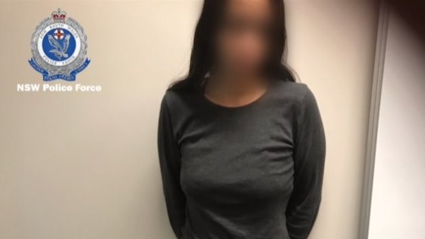 A 32-year-old Mexican woman has been arrested and charged over her alleged role to supply almost half a tonne of ice from Mexico.