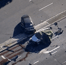 Police have declared the crash at St Marys a “critical incident” and say they were following the Holden sedan moments before it crashed into a Toyota Corolla hatchback on the Great Western Highway, killing the hatchback driver.