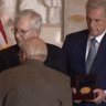 Family of deceased US Capitol police officer refuses to shake hands with ‘two-faced’ Republican leaders