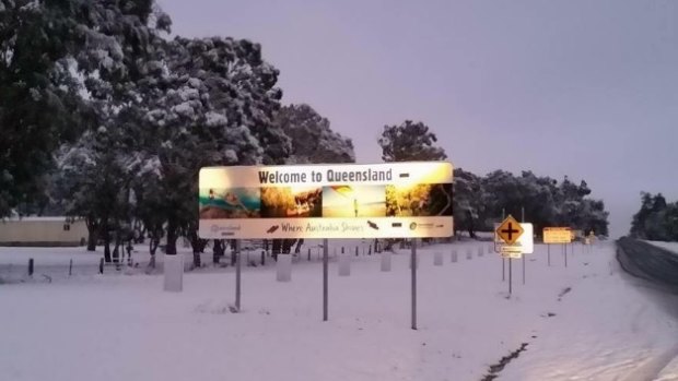 The last time Queensland saw snow was on July 17, 2015.