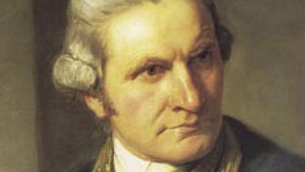 Captain James Cook, a legendary seafarer, some of whose feats have been lost in translation.