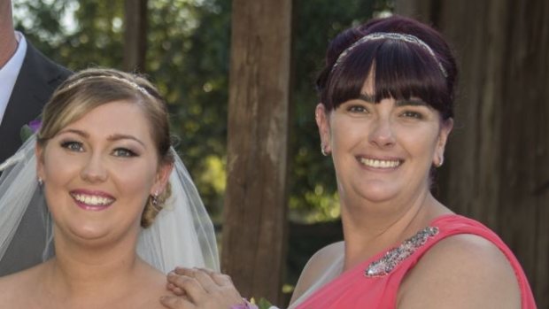 Doreen Langham at her daughter Tabitha’s wedding. 