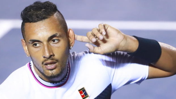 Nick Kyrgios: You wouldn't hear about it.