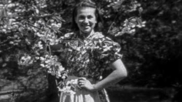 Alice Hubbers as a teenager at the Whittingehame Farm School. 