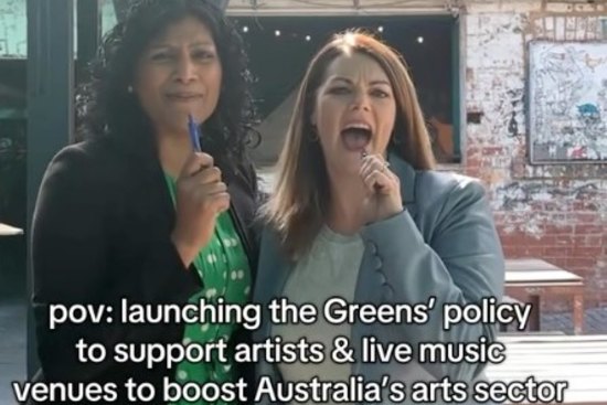 Greens launch music policy.