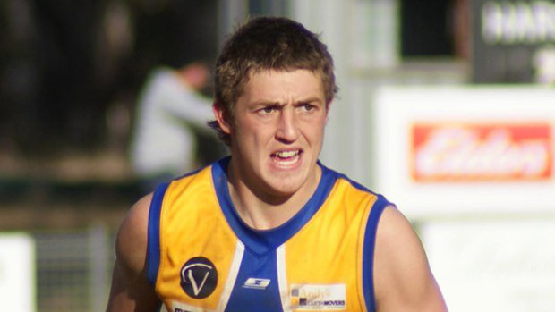 Paul Chaplin in action for the Harcourt Lions 2011.