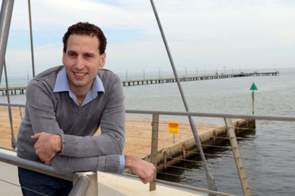 Sean Armistead, pictured in 2014, was a Liberal candidate for Frankston. 