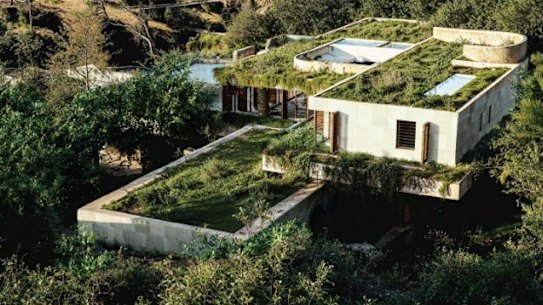 The two house compound Catalano is hoping to build in Byron. 