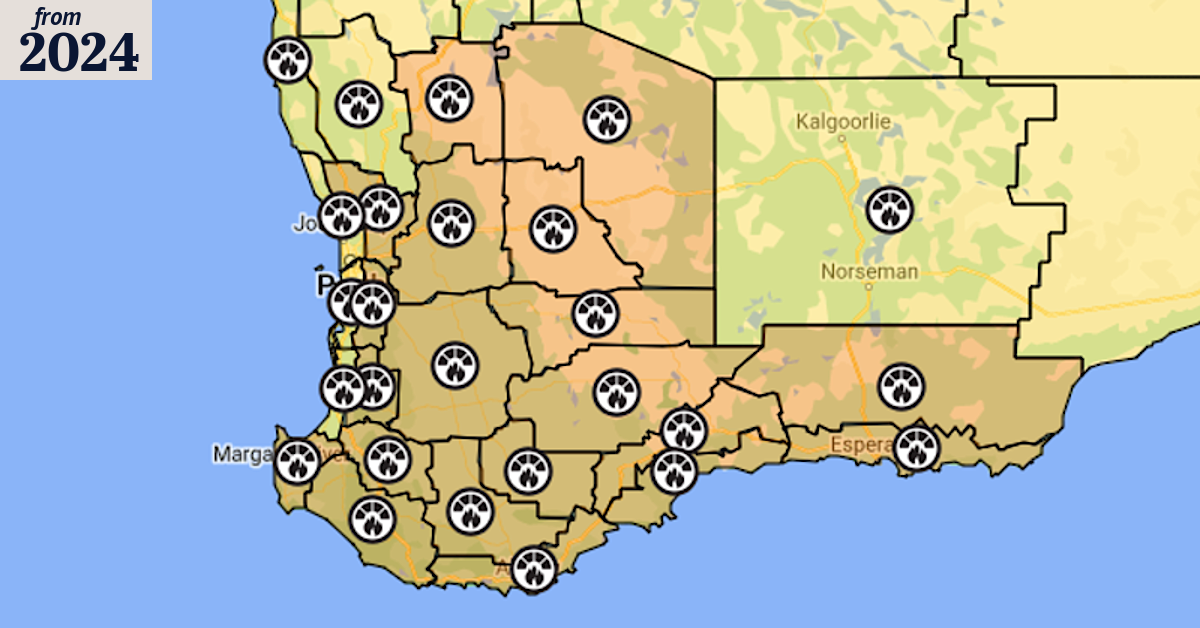 WA and Perth weather: Extreme fire danger conditions in south west to ...