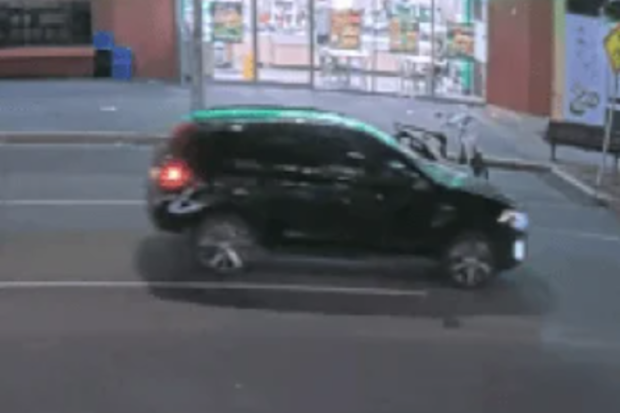 Police would like to speak to the driver of this car, which was last seen on Victoria Park Road, Blamey Street and Musk Avenue around 10.16pm on July 24.