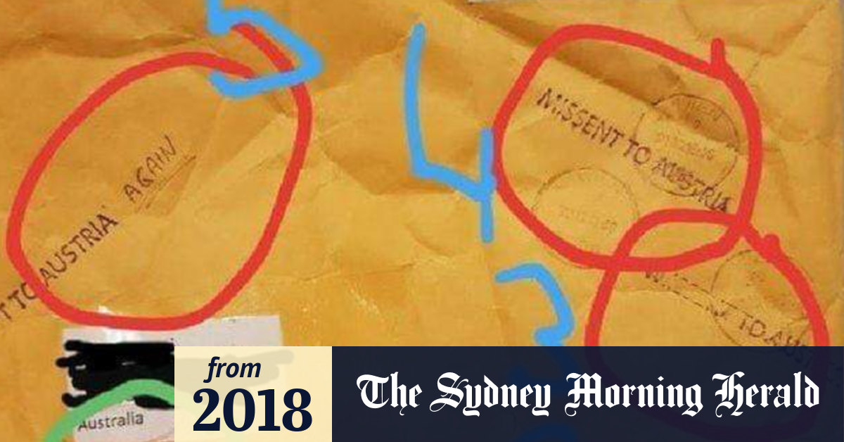 Australian Parcel Was Sent To Austria Five Times Before Finally Arriving To Customer