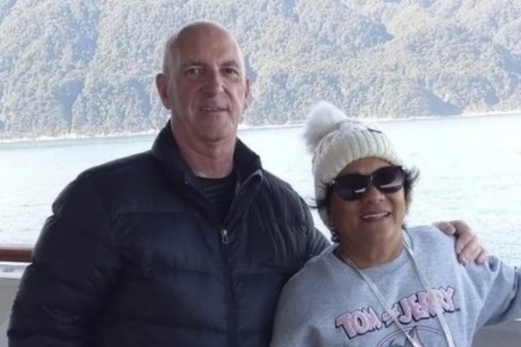 Mr Smith and his wife were on board the Ruby Princess cruise ship celebrating his 60th birthday when he contracted COVID-19. 
