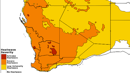 Heatwaves are set to continue in WA this week.