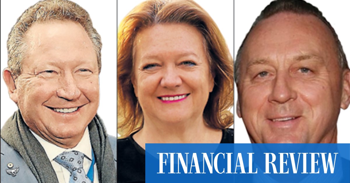 Rinehart and Ellison in iron ore pact - Vimarsana News