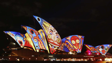 The Vivid festival is one of the cultural events that receives funding from Destination NSW, the state government's tourism and events agency.