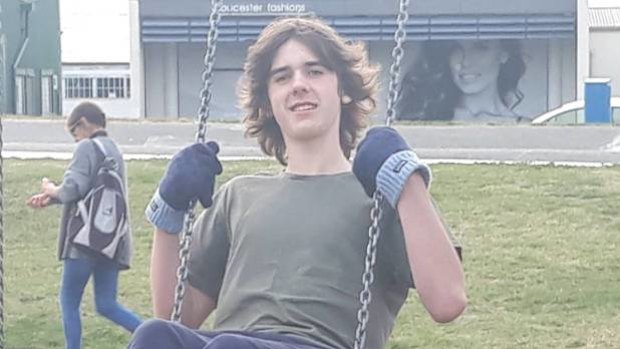 Charlie O'Brien on his swing at Taradale Park.