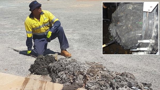 Fatbergs surfaced in Western Australia early in the year.