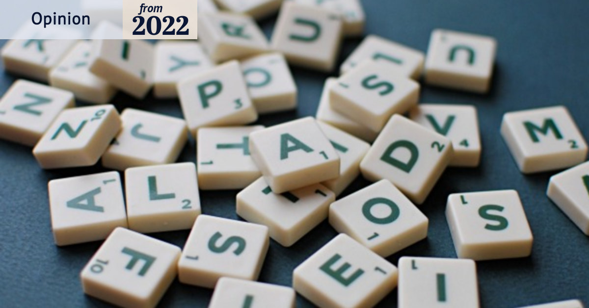 Confessions of a hard Scrabble addict