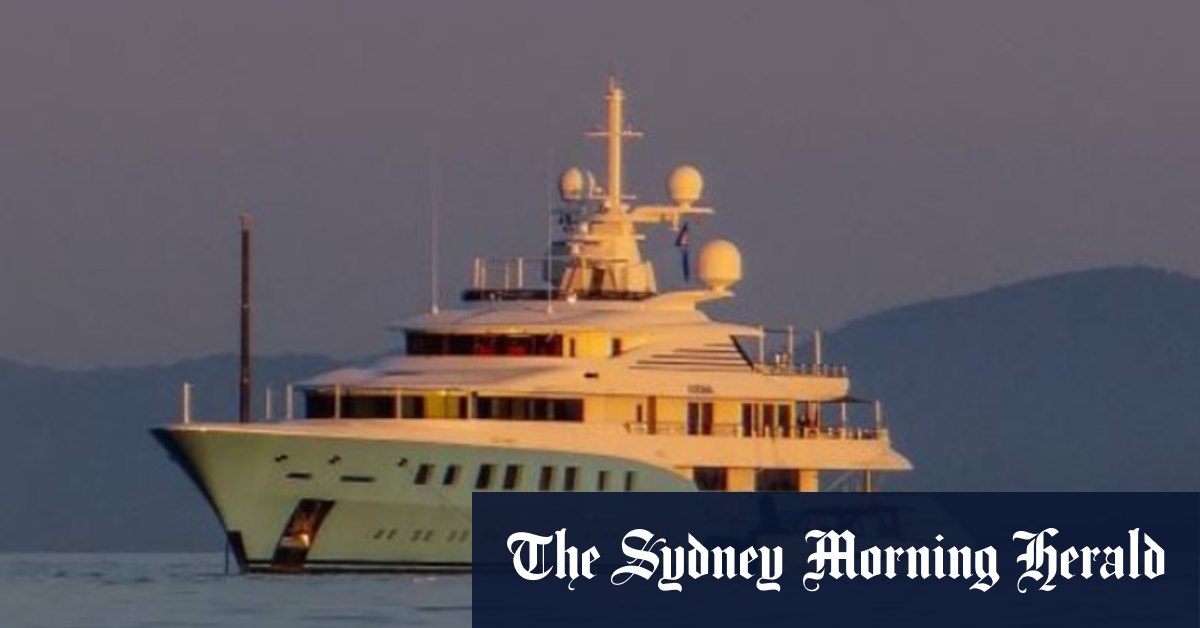 Russian superyacht Axioma to be auctioned off to pay debt - Vimarsana News