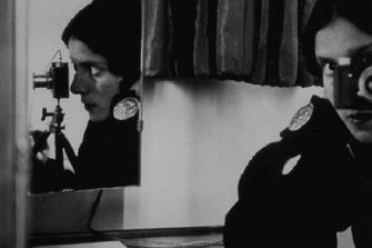 Ilse Bing's "Self-portrait with Leica" (1931).