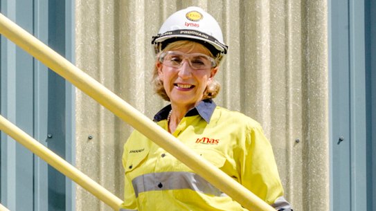 Lynas chief executive Amanda Lacaze.
