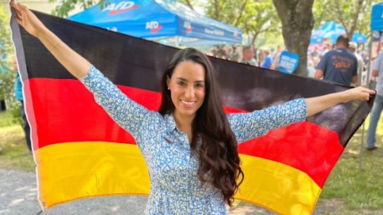 Far-right AFD politician Gabrielle Mailbeck