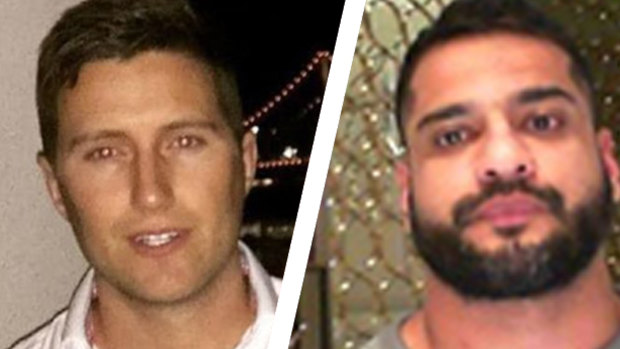 Bennet Schwartz (left) has been arrested while Mostafa Baluch is on the run.