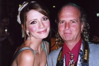 Robert Rosen with one-time “it girl” Mischa Barton in Sydney.