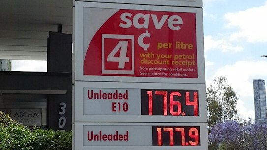 Petrol prices hit 10-year high putting squeeze on families