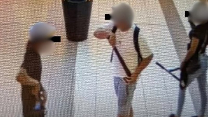 Teens allegedly wielded knives, scooters in brawl at Rockingham Centre